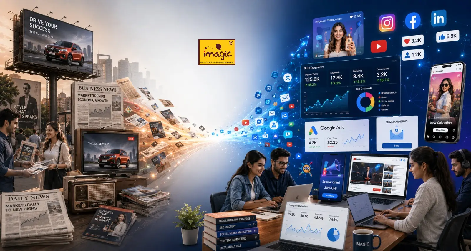 Difference Between Traditional and Digital Marketing